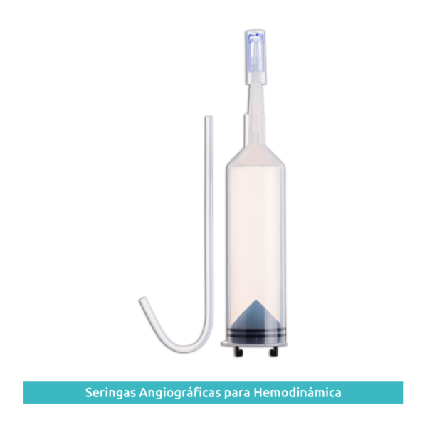 Seringa Angiográfica para Hemodinâmica